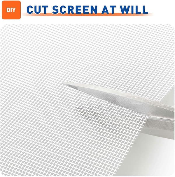 Fly screen stops fruit flies, durable insect screen roll for windows and doors, high-density DIY mesh
