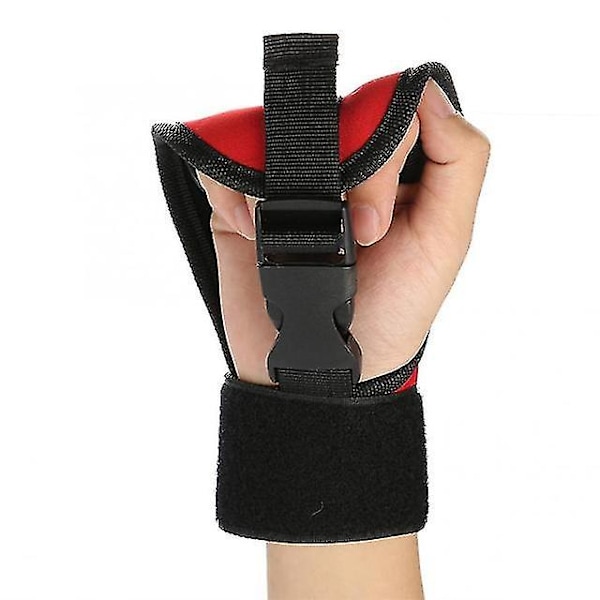 Rehabiliteringsfingerhandskar Stöd Andningsbar Halkfri Extra Fixerad Hand Knytnäve Stroke Hemiplegi Patient Träning Smärtlindring