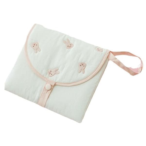 Portable Folding Changing Pad, Waterproof Diaper Mat for Infants, Diaper Changing, Newborn Rabbit Gift rabbit