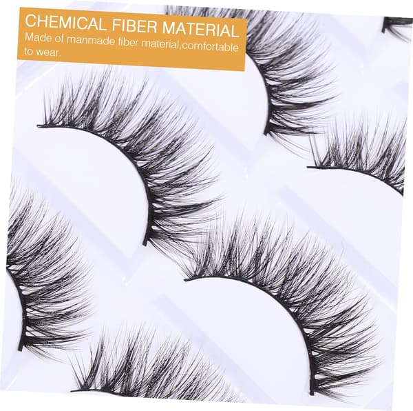 15 Pairs Dense Eyelashes Simulation Eyelash Strip for Daily Use