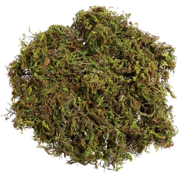 3-pack Konstgjord Mossa, Falsk Färsk Grön Mossa, Dekorativ Falsk Mossa i Bulk för Blommor, Växter, Trädgård, Gräsmatta, Hantverk, Dekoration