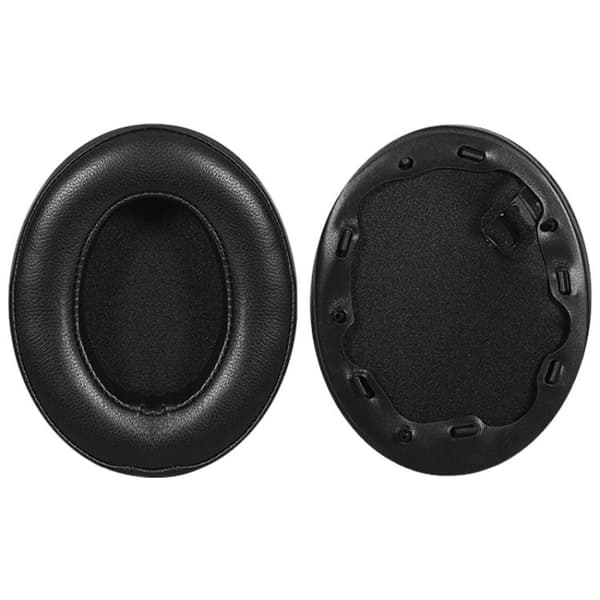 Leather Earpads for Sony WH-1000XM4 - Black