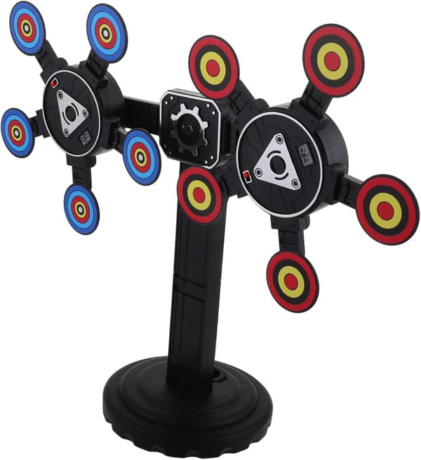 Electronic Self-Resetting Shooting Target - Swinging Moving Design for Family Shooting Games & Interactive Fun