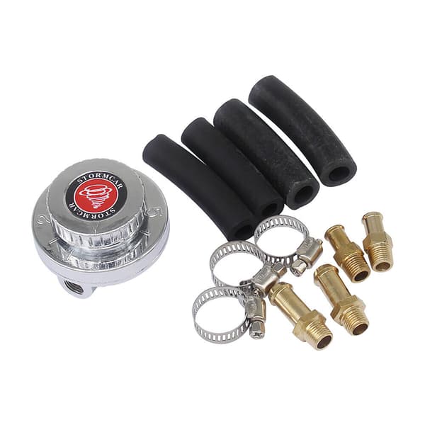 Universal Manuel Justerbar Brændstoftryksregulator Kit til Karburatormotor UK