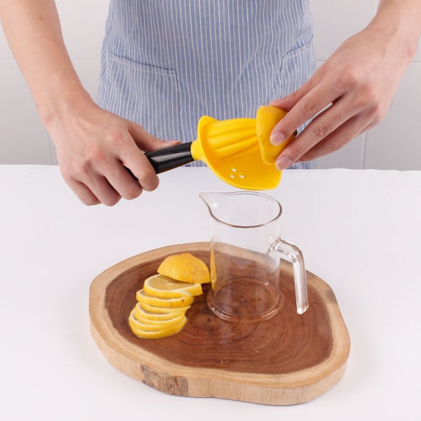 Håndpressere, Citronpresser 4 i 1 Professionel Håndcitronpresser Rustfrit Stål Citron Lime Appelsin Manuel Frugtpresser