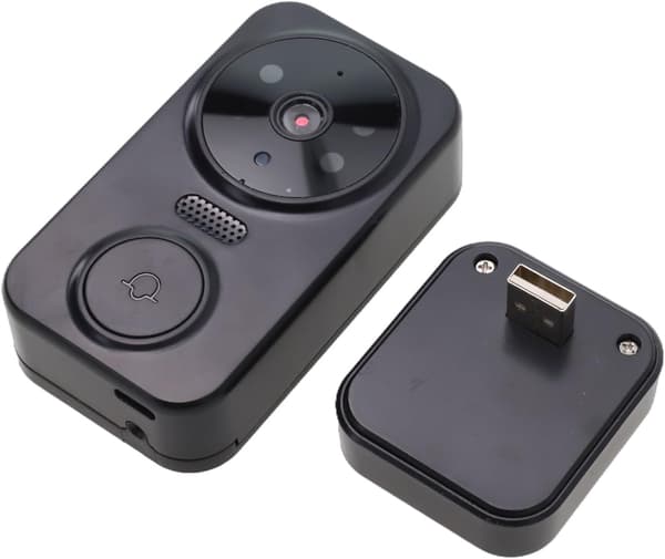 Intercom, Video Doorbell, Wireless WiFi Remote Control Smart Video Doorbell Camera, Two-Way Audio Voice Intercom