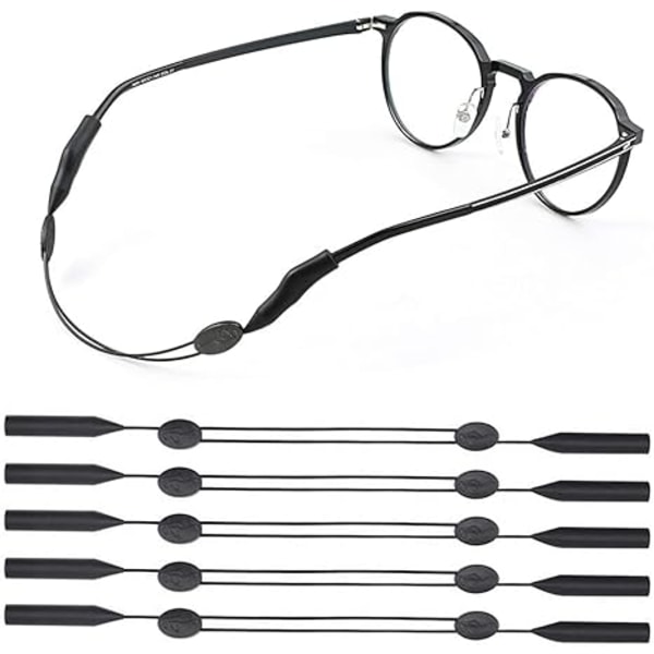 Barnebrillesnorer, 10 stk justerbar brilleholder Sportssnor for briller Universalbrillestropp for kvinner, menn