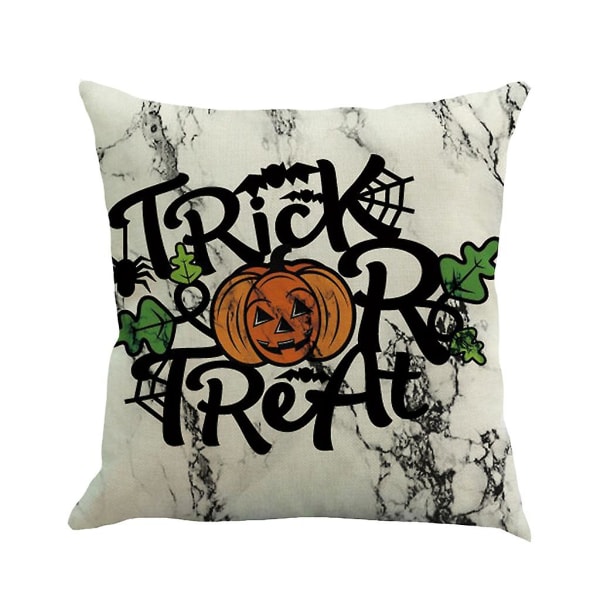 Halloween-tyynyliina 45x45cm Trick Or Treat Pumpkin cover Halloween-juhliin