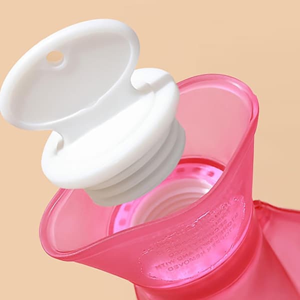 U-shaped Hot Water Bottle for Shoulders Neck Warm Compress Refillable Office Home Gift [Ho]