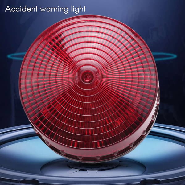 AC 220V Industrial LED Flash Strobe Light Accident Warning Lamp Red LTE-5061 DE