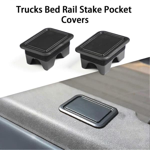 Mengxi 2 stk. Stake Pocket Covers Erstatning Biltilbehør Lastebiler Plan Stake Pocket Covers For Dodge Ram Ram 2019-2021 Plan