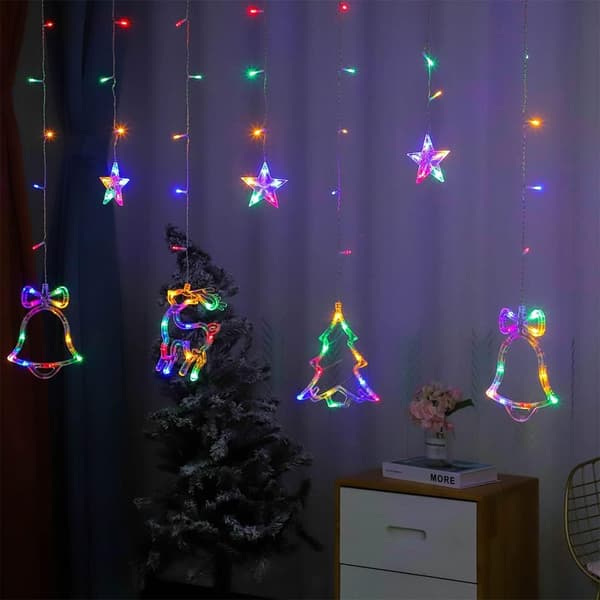 Christmas Tree Window Lights, 5 Meter Indoor String Lights, LED Christmas