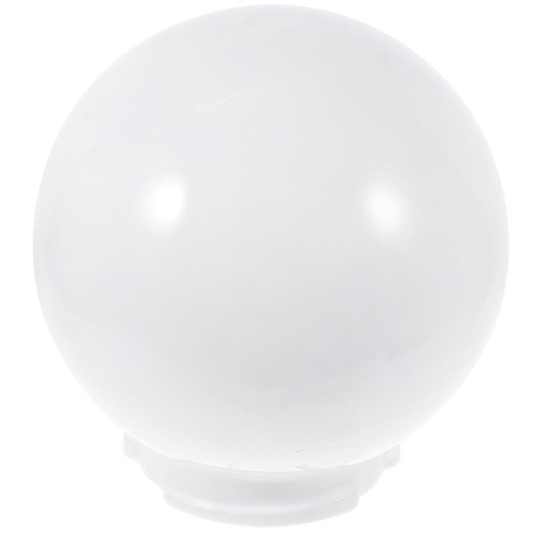 Væglampe Globe Lampshade Udskiftning Post Lampe Lampshade Til Udendørs Havehave Hvid 225X25X25CM