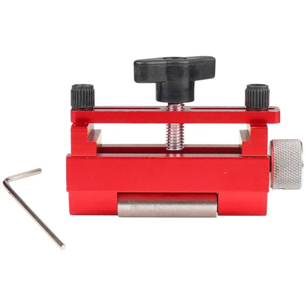 Wood Chisel Sharpening Guide, Sharpening Guide with Top Reinforcement Screw, Sharpening Jig with Extendable Roller