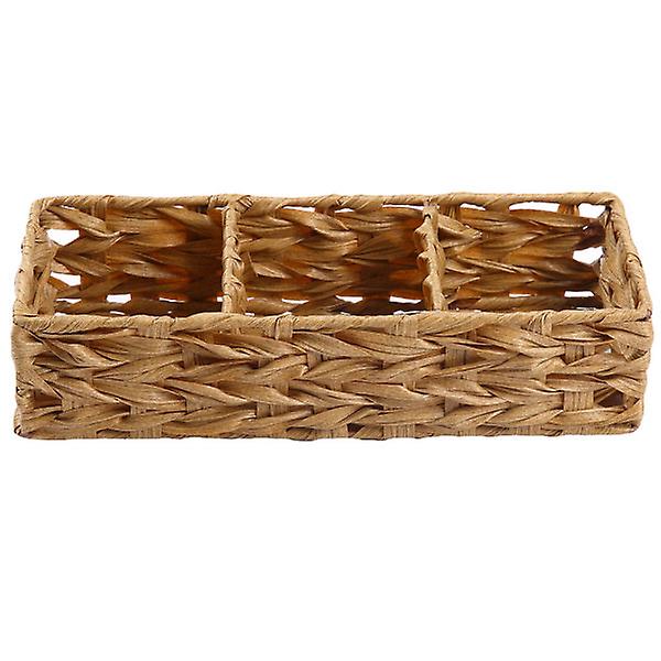 Vävda Förvaringskorgar i Rattan, Vävda Förvaringskorgar i Sjögräs, Tvättsäck, Bröd 35X15CM