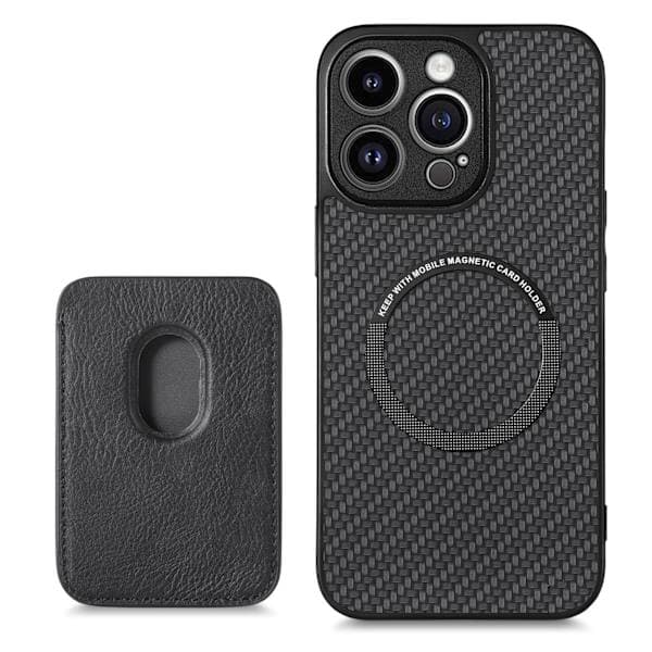 iPhone 16 Plus mobildeksel med magnetisk kortholder iPhone 16 Plus iPhone 16 Plus iPhone 16 Plus