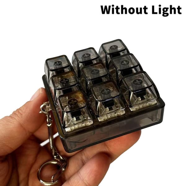 Ergonomisk switchtester til mekaniske tastaturer Nøglering Vedhæng 4/9 taster B 0.05
