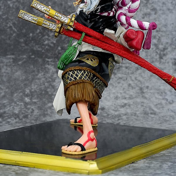 Kimono figuuri PVC mallilelu Kabuki patsas 19 cmPakkauksessa