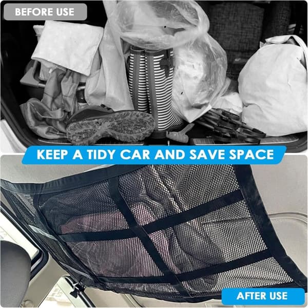 RV Storage Net, Car Roof Storage Net, Car Storage Net, Van Conversion, Van Conversion Accessories