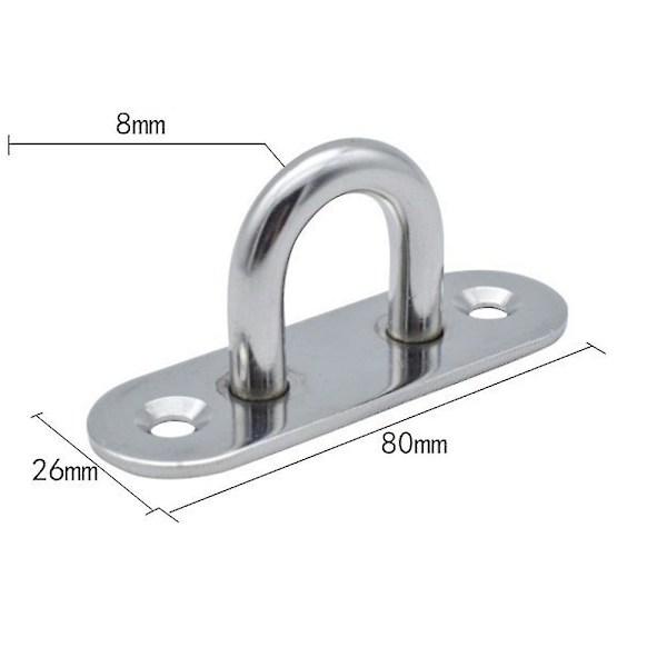 Väggfäste för Resistance Band - Träning, Hemmagym, Medium Ringkrok