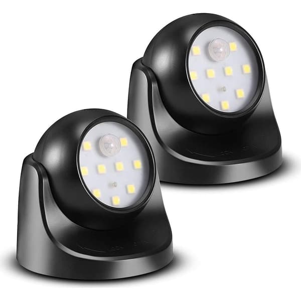 Wireless LED Spotlight with Motion Detector – 150 Lumens – Removable Sphere – 360° Rotating Head – 120° Detection Angle – Distance up to 3m