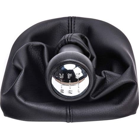 5-speed Gear Shift Knob - Dust Cover for Peugeot 207 307 308 CC - Direct Replacement Without Modification