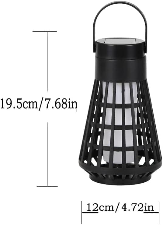 4-pack Solar Garden Lights - Waterproof LED Torch Lanterns for Garden, Path, Patio