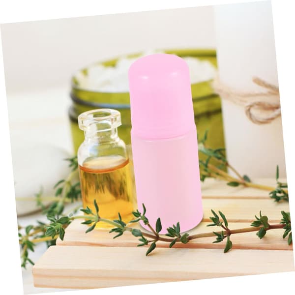 Roll-on-flaskor och tomma eteriska oljeflaskor 20 st 50 ml för resor och förvaring av DIY-dofter