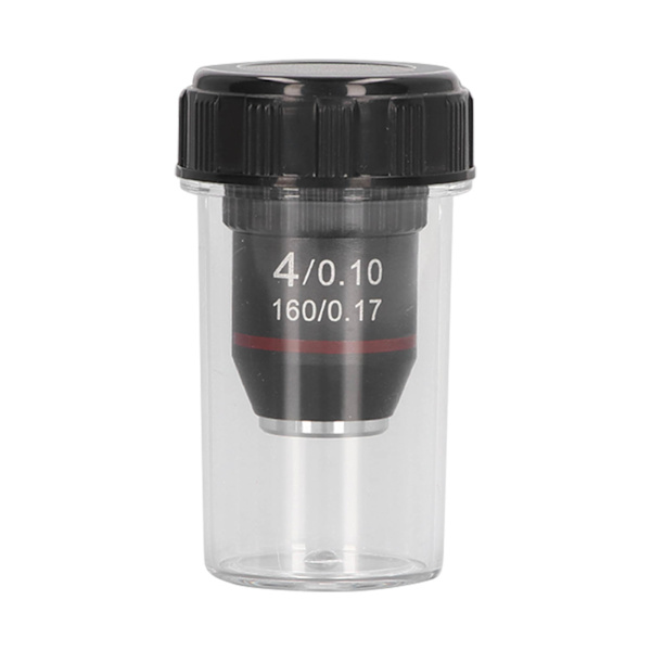 4X High Magnification Achromatic Microscope Objective RMS 20.2mm Interface