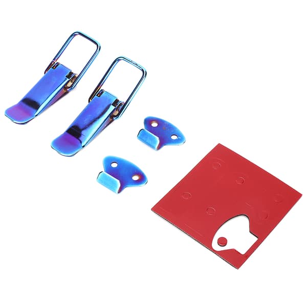 Universal Safety Car Truck Hook Lock Clip Quick Release Small Blue