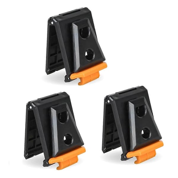 Clip Tech Hubs for ClipTech Pockets, Tool Belt Clip for TOU-CT 3 pcs