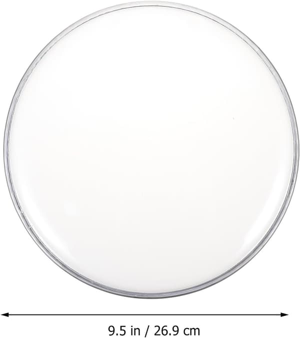 10-inch Universal Polyester Drum Skin, White Drum Head for Drum Set