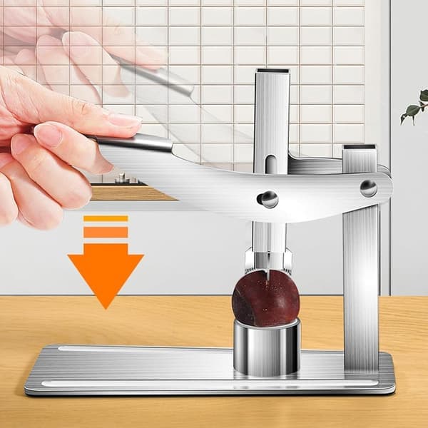 Chestnut Peeling Tool - Commercial Nutcracker with Non-Slip Handle, Quick Peeling Without Damaging Nuts [Ho]