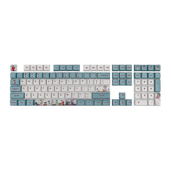 108 Keys Pbt Keycap Xda Profile Dye Sublimation Keycap For Mechanical Keyboard