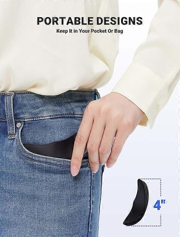 Ergonomic Wrist Rest for Mouse, Sliding Wrist Support for Right and Left