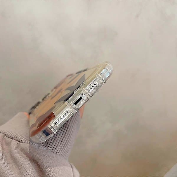 Airbags Firkantet Blødt Cover Til iPhone 13 Pro Pro Max Plus