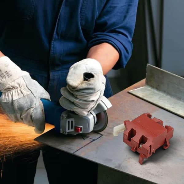 Replacement Switch for Angle Grinder for PWS 6115 7115 7125 5115 550 Models Corresponding to the Specified Part Numbers