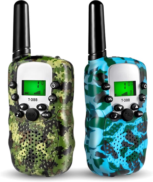 Walkie Talkie for barn, leker for 3-12 år gamle gutter og jenter - FM-