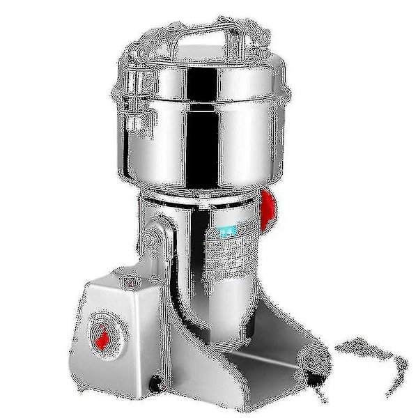 800g Korn Kryddor Örter Spannmål Kaffe Torr Mat Kvarn Malningsmaskin Stenkvarn Mjöl Pulver