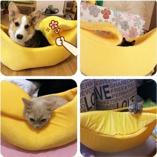 Cat Bed - Creative Cat Bed - & Cat House - Warm & Soft Plush Puppy Mat