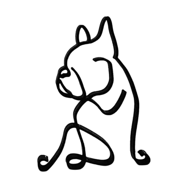 Pommerska docka Hund Minimalistisk Konst Djur Skulptur Dekoration En stridsmetod Uteplats Grattis på födelsedagen Sympati Estetisk Rum Valv Kontorsinredning FairyA A