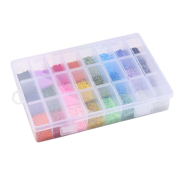 DIY - Bead Box - Seed Beads - 2mm - 19000pcs - Jewelry Making
