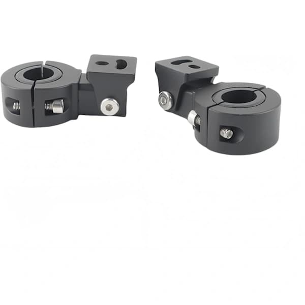 Motorcycle Fog Light Bracket 360 Degree Adjustable, Fits for 18-32mm Crash Bars