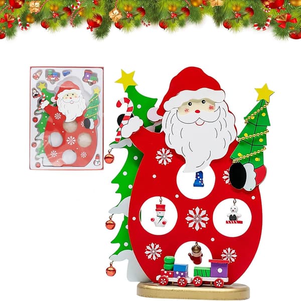 3D Mini Wooden Christmas Tree 24CM DIY Tabletop Christmas Tree