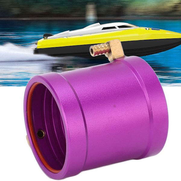 Motor Vandkølingskappe Aluminiumlegering Marine 40mm Skibskølingskappe Til Rc Fjernbetjeningsbåd