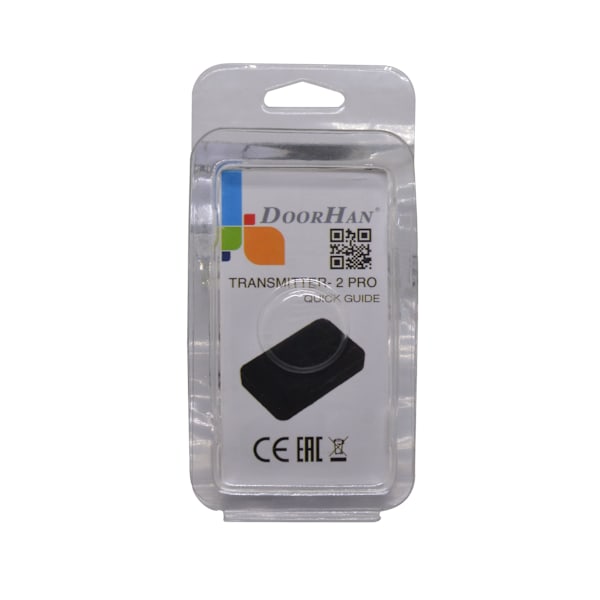 DOORHAN TRANSMITTER -4 garageports fjernbetjening 2PRO rulleport controller 433MHz rullende kode