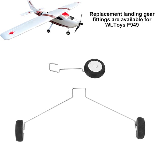 RC-fly landingshjul for leketøytilbehør style_name