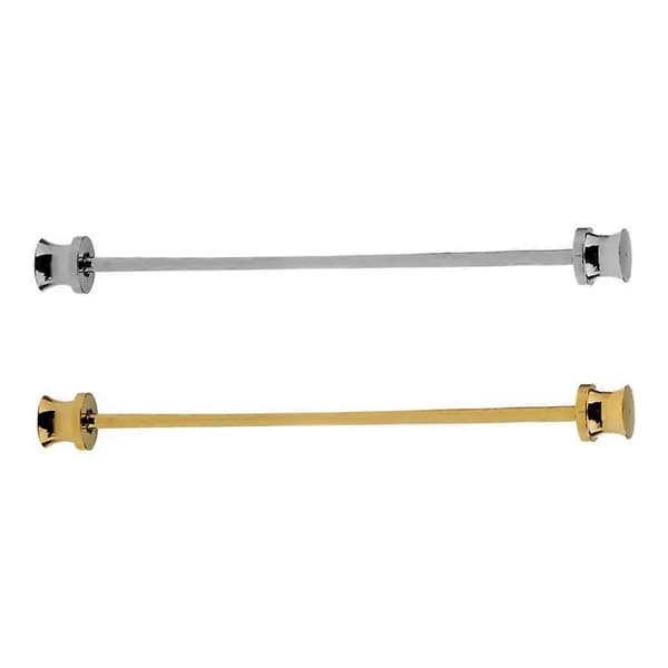 2 deler Pin Barbell Krage Slips Klips Spenne Hatt Pin Bar Skjerf Slips Tilbehør