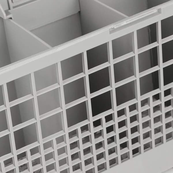 Universal Replacement Cutlery Basket with 8 Compartments, Durable and Robust, Suitable for All Dishwashers.