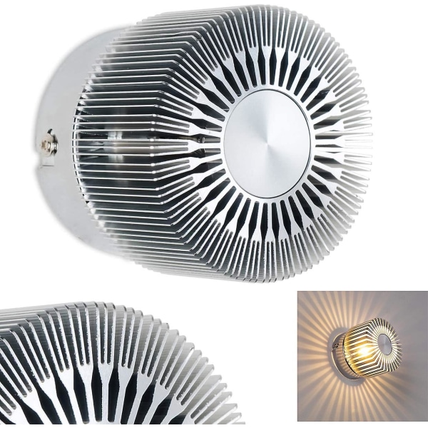 LED-spotlight for gang, korridor, inngang, stue - takbakgrunn vegglampe, bardiskbelysning